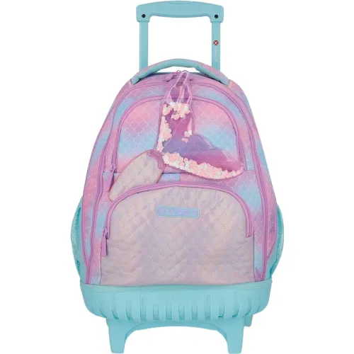 Mochila Xtrem Con Ruedas Niña Cross 6xt | Platanitos