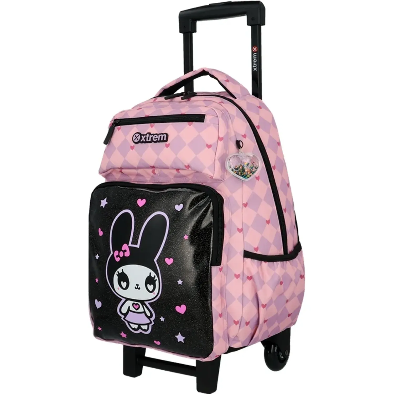Xtrem Set Xtrem Mochila Con Ruedas Niña Runpack 6xt color negro | Platanitos