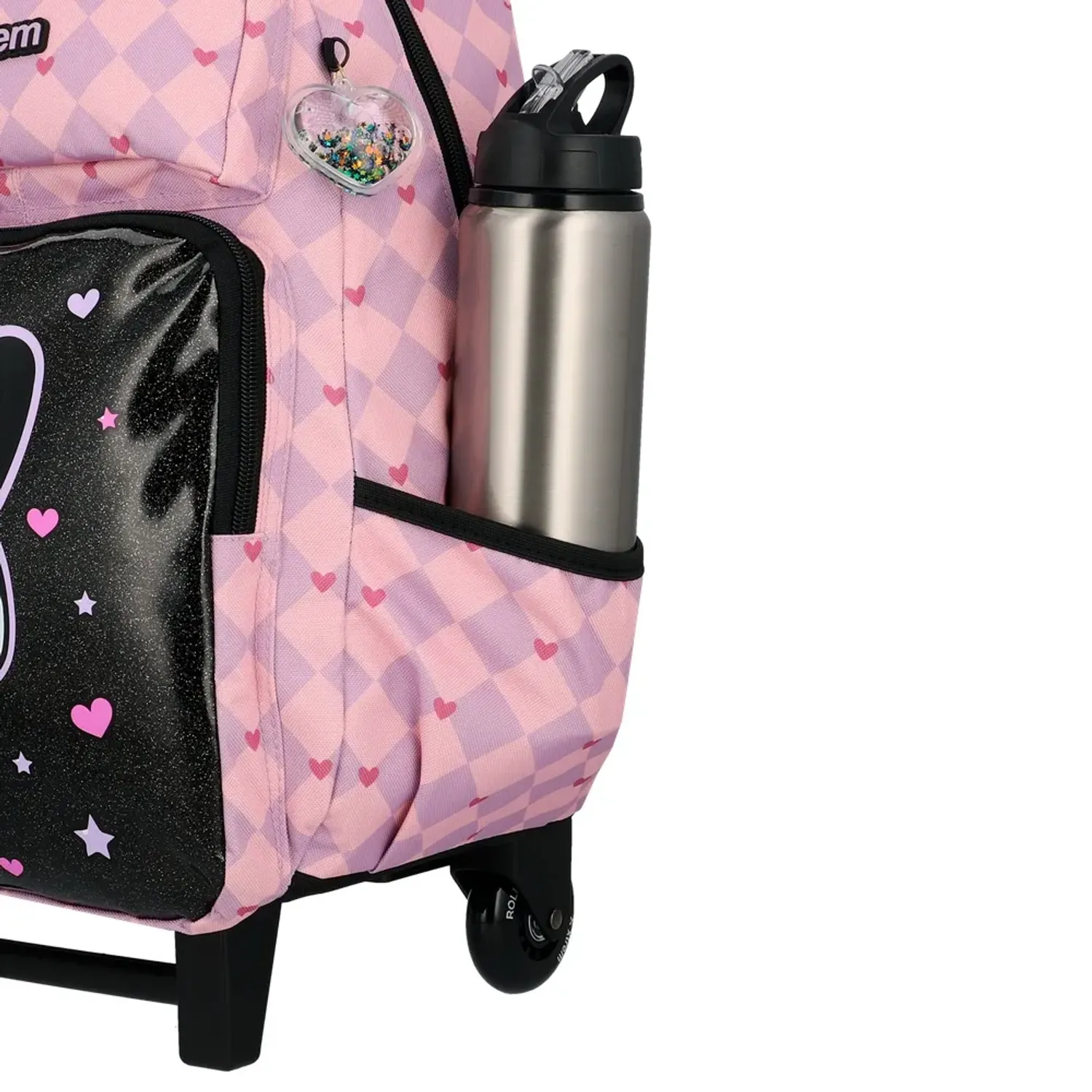 Xtrem Set Xtrem Mochila Con Ruedas Niña Runpack 6xt color negro | Platanitos