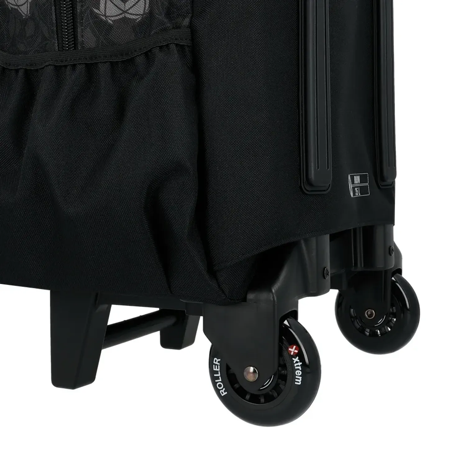 Xtrem Set Xtrem Mochila Con Ruedas Niña Runpack 6xt color negro | Platanitos