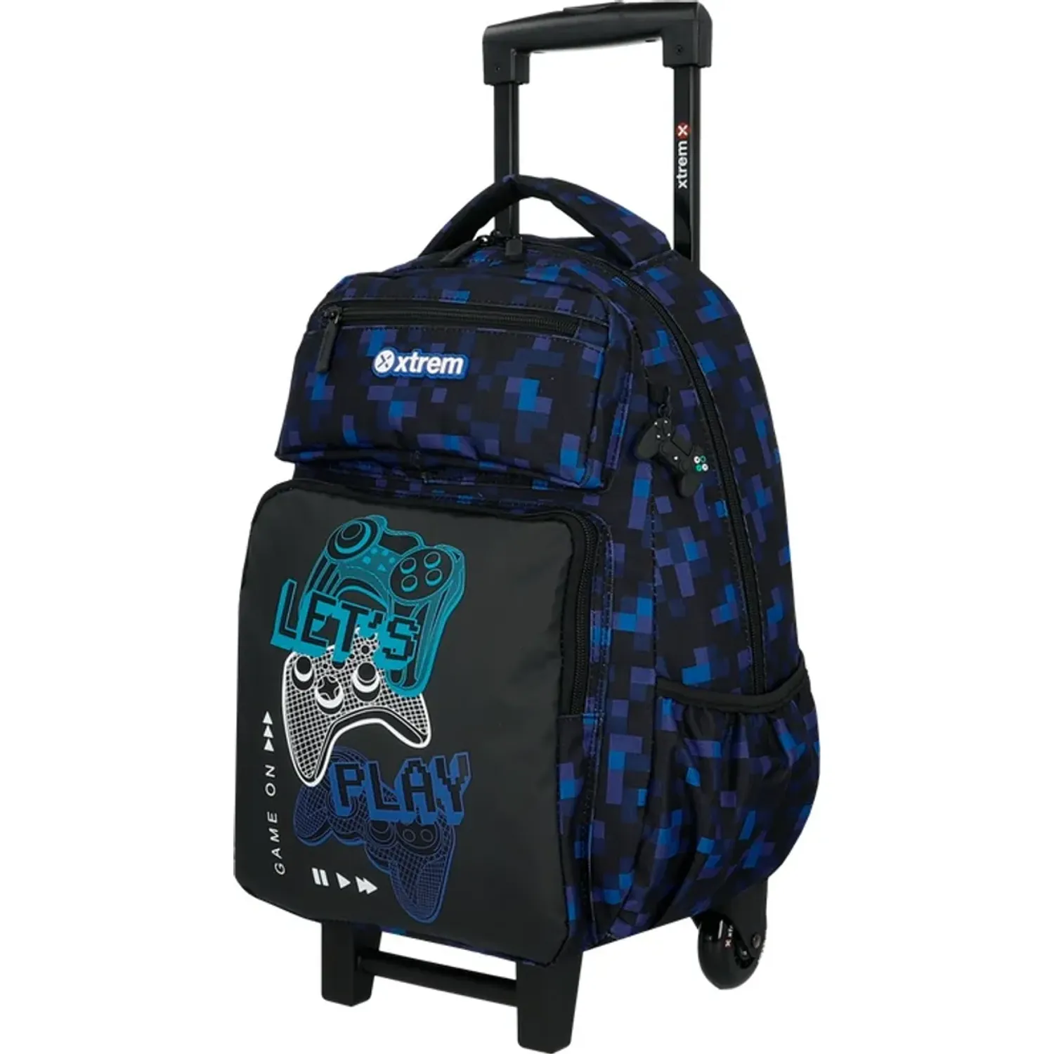 Set Xtrem Mochila Con Ruedas Niña Runpack 6xt color azul | Platanitos