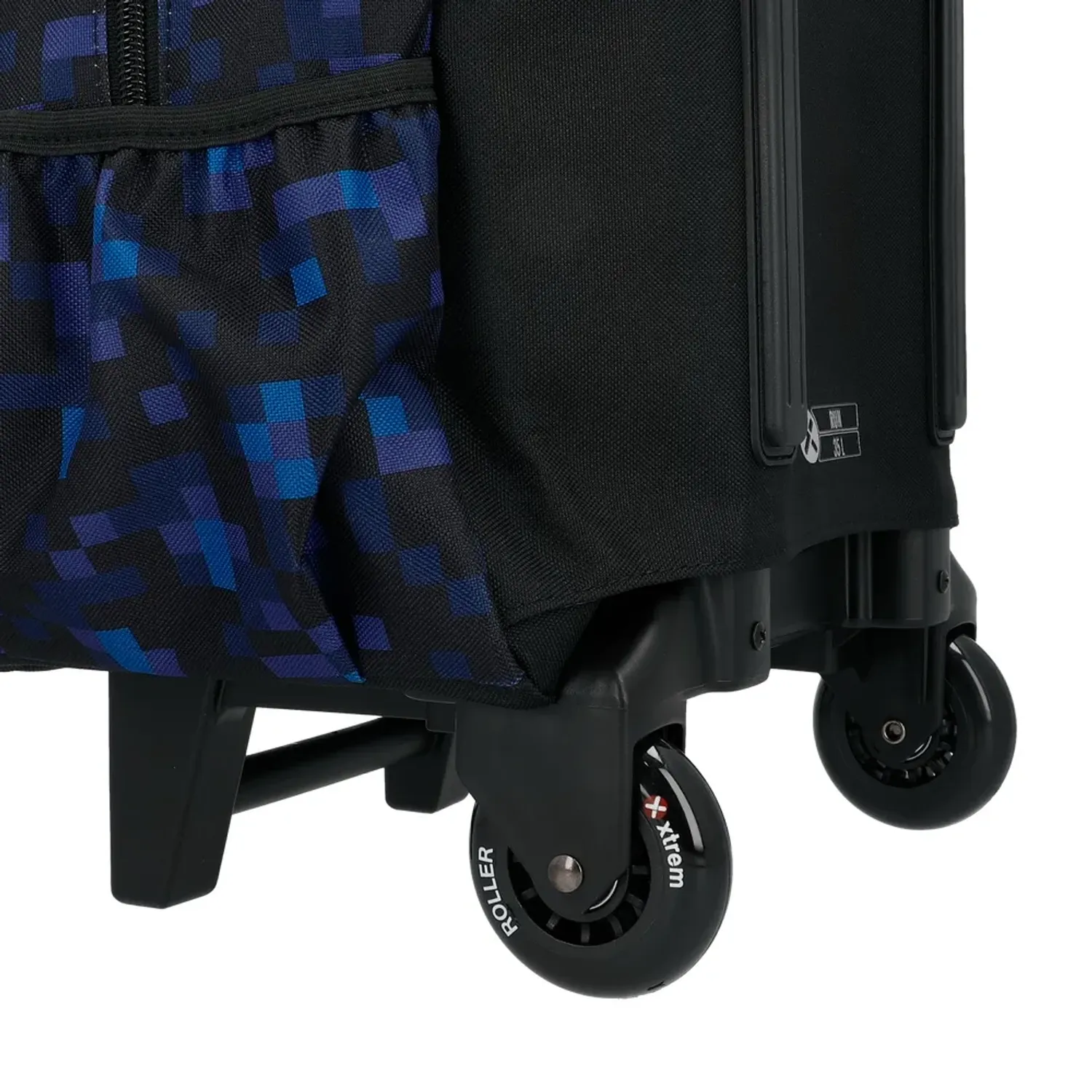 Set Xtrem Mochila Con Ruedas Niña Runpack 6xt color azul | Platanitos