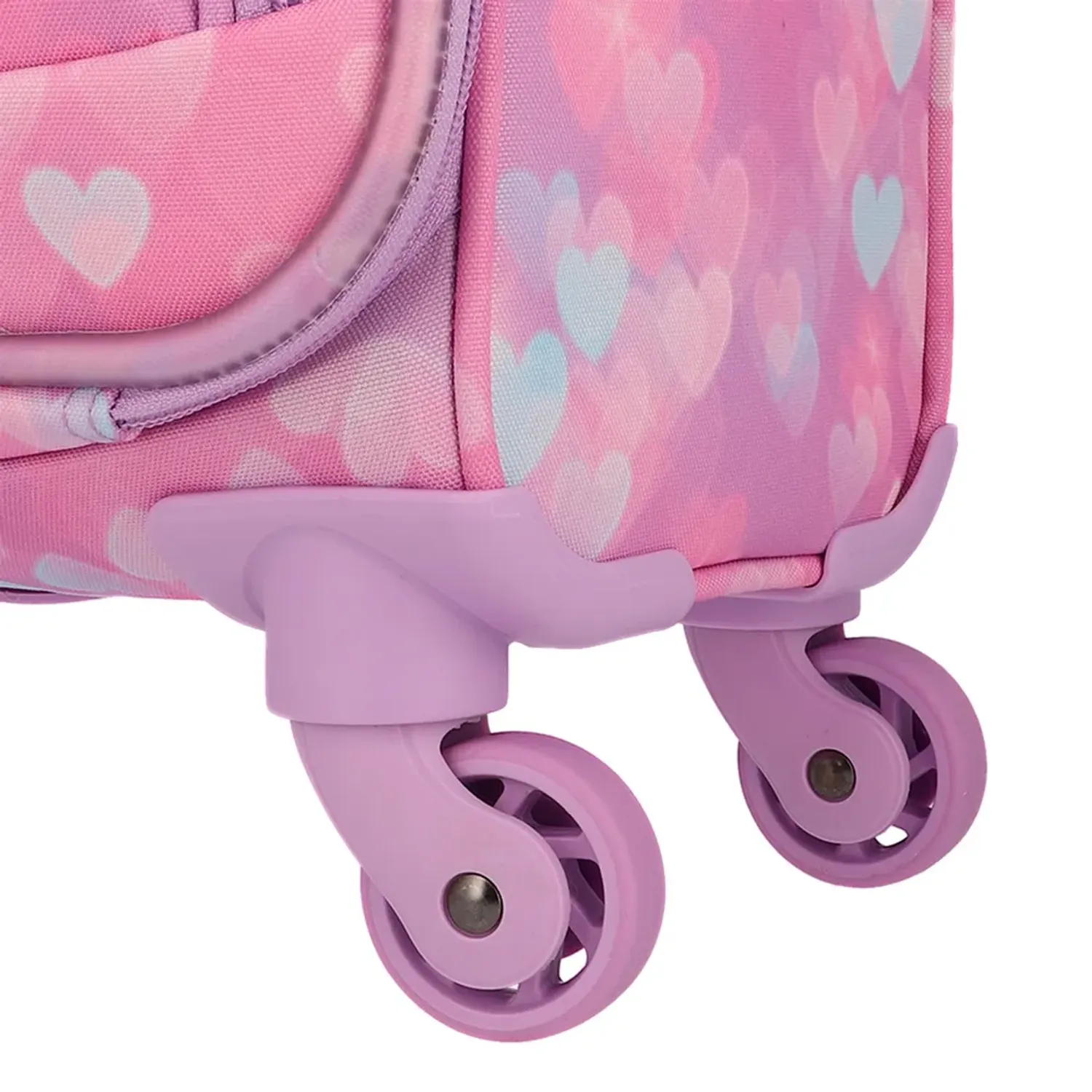 Set Xtrem Mochila Con Ruedas Niña Speedy Pack 6xt color rosado | Platanitos