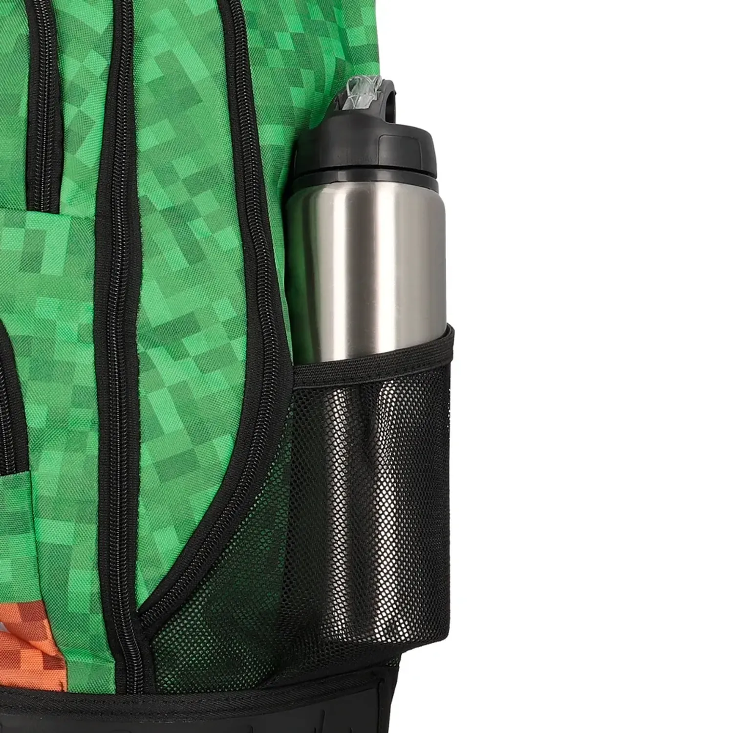 Mochila Xtrem Con Ruedas Niño Cross 6xt color verde | Platanitos