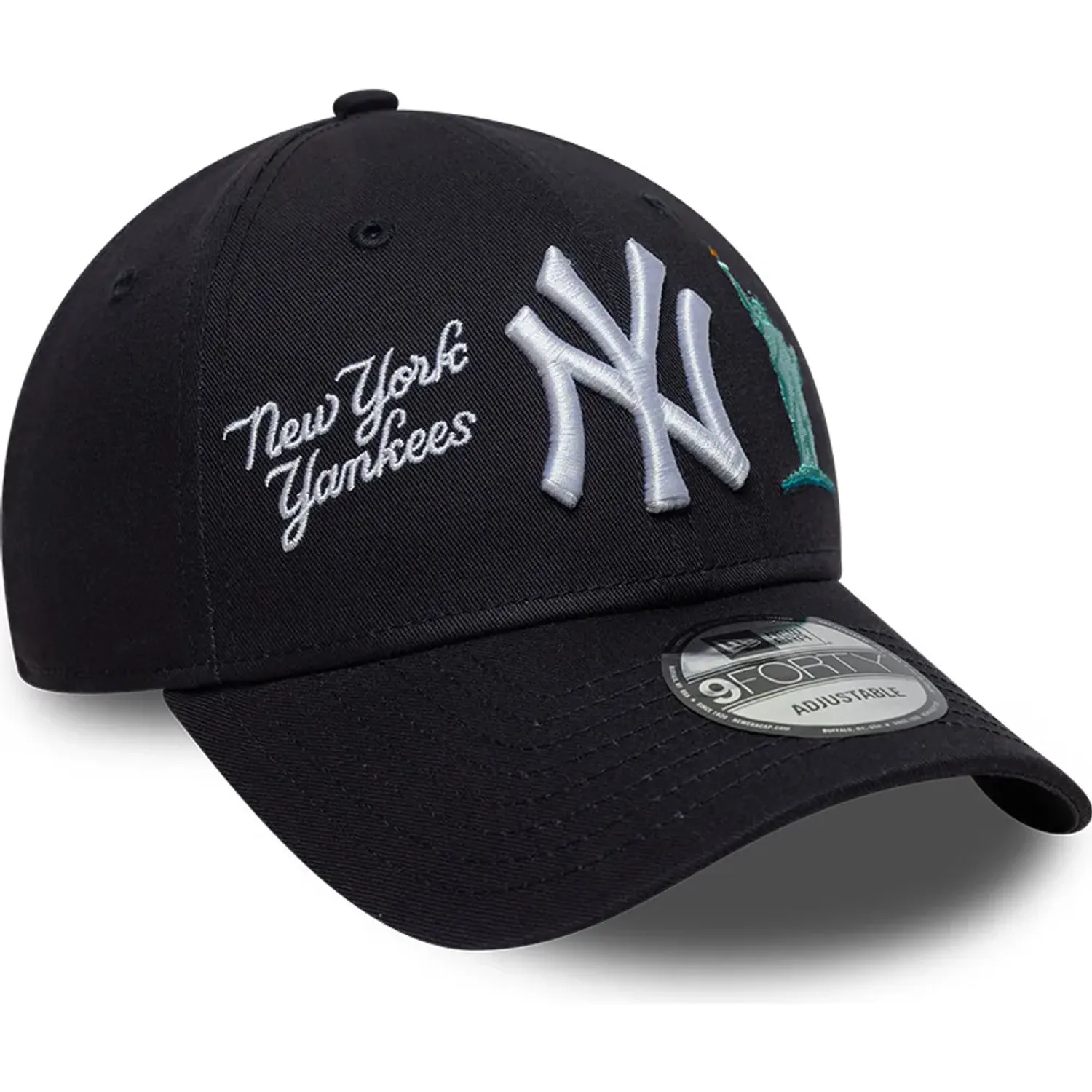 Gorra New Era Urbana Unisex New York Yankees 940 color azul oscuro | Platanitos