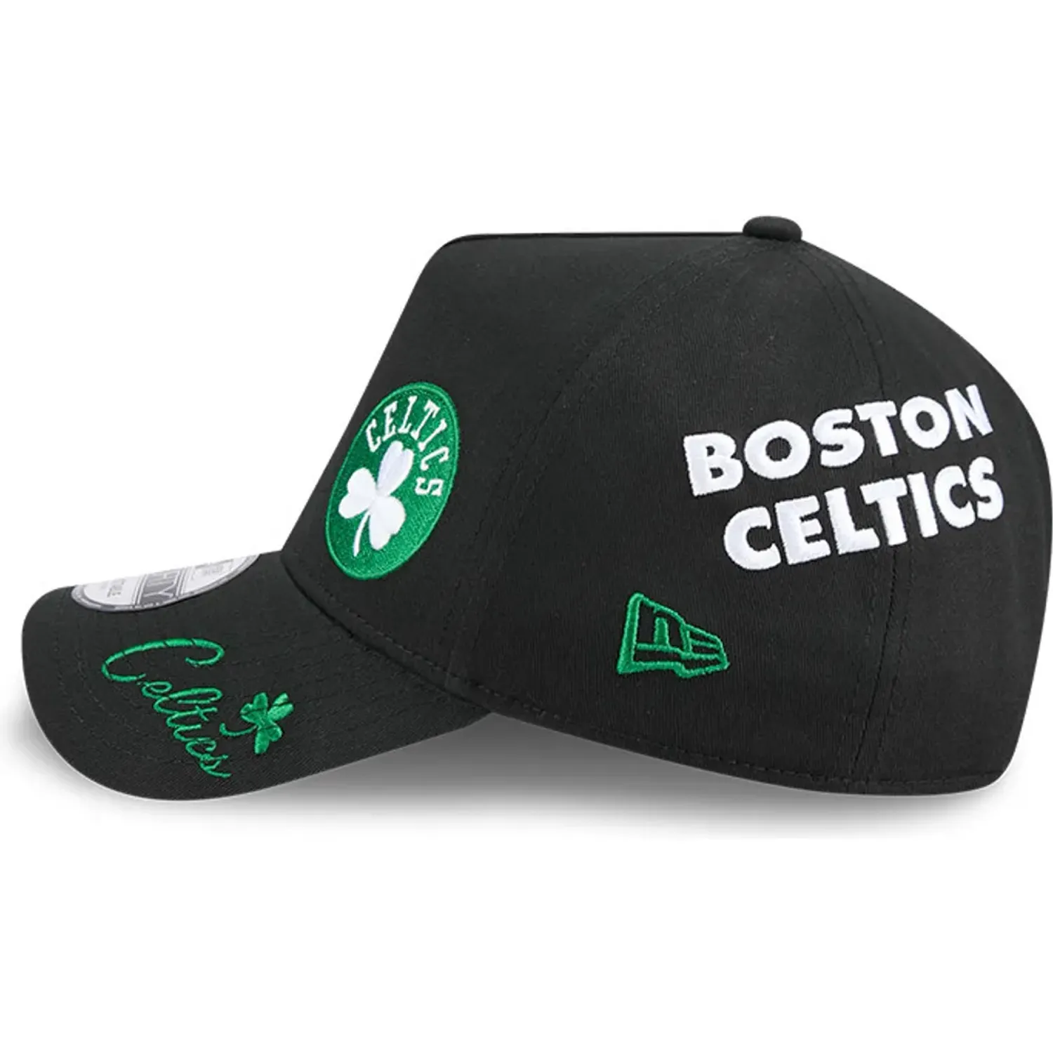 NEW ERA Gorra New Era Urbana Unisex Boston Celtics 940 color negro | Platanitos