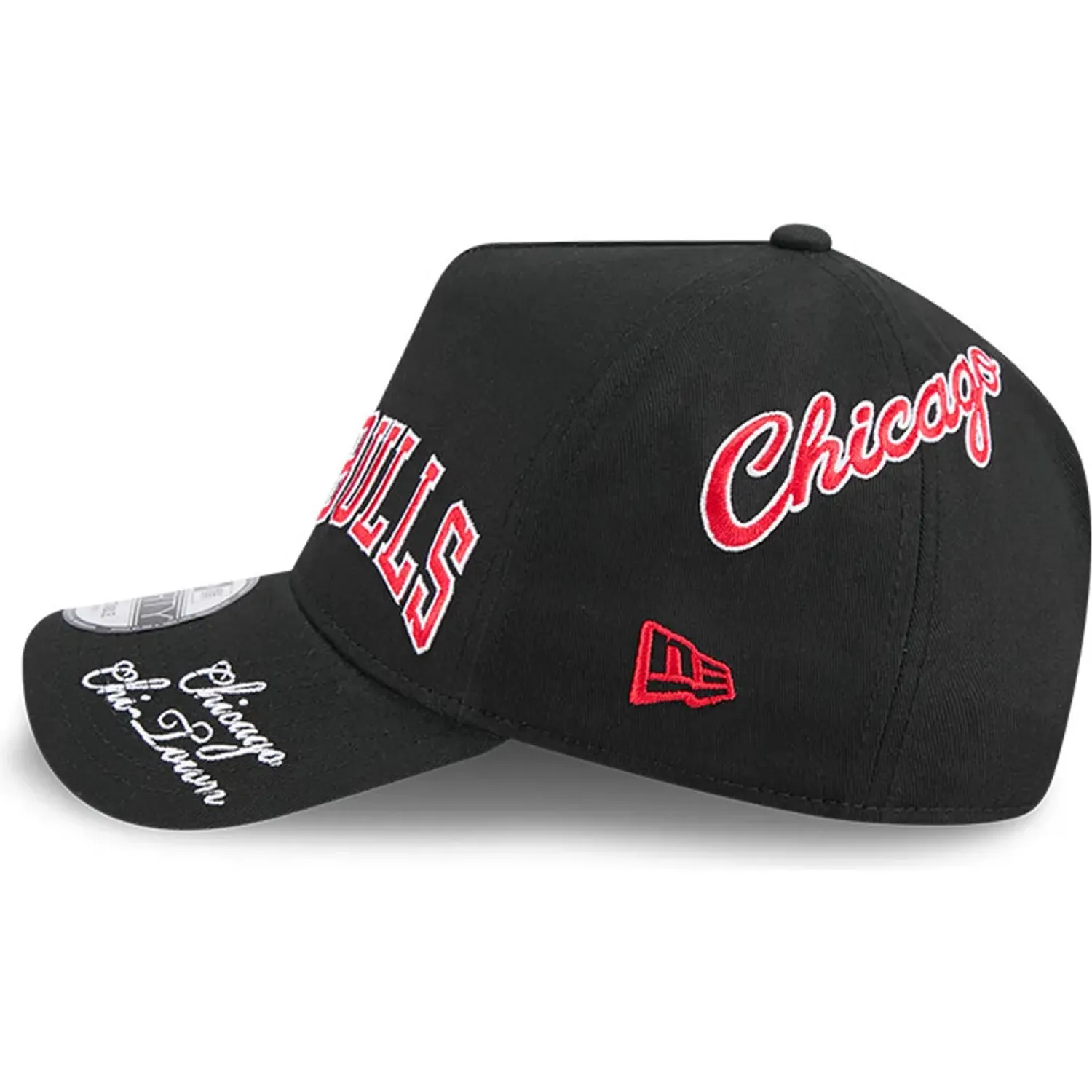 NEW ERA Gorra New Era Urbana Unisex Chicago Bulls 940 color negro | Platanitos
