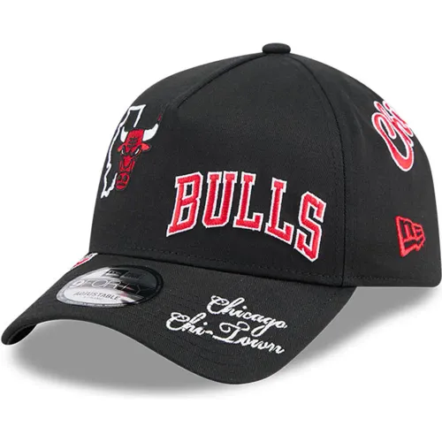 Gorra New Era Urbana Unisex Chicago Bulls 940 color negro | Platanitos