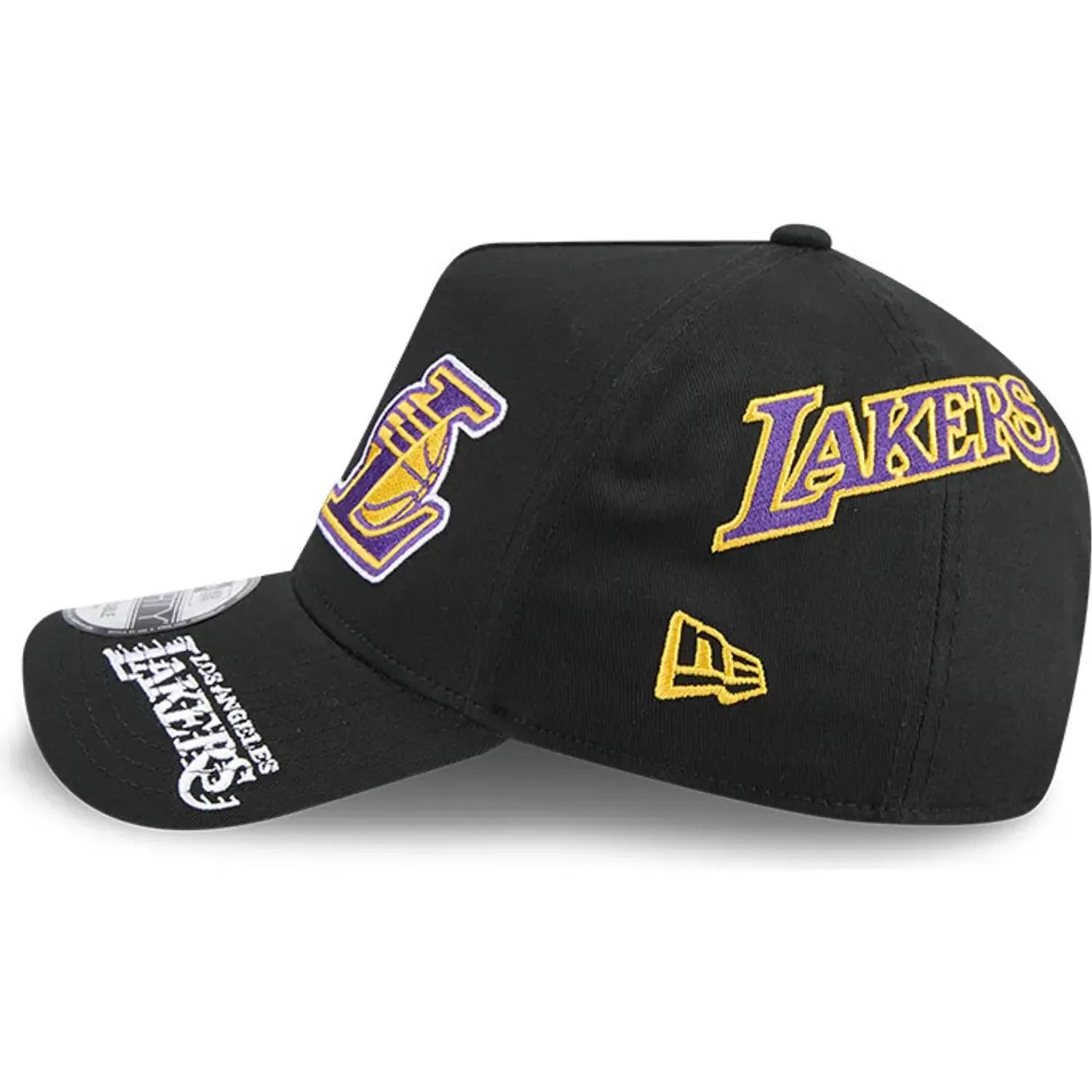 Gorra New Era Urbana Unisex Los Angeles Lakers 940 color negro | Platanitos