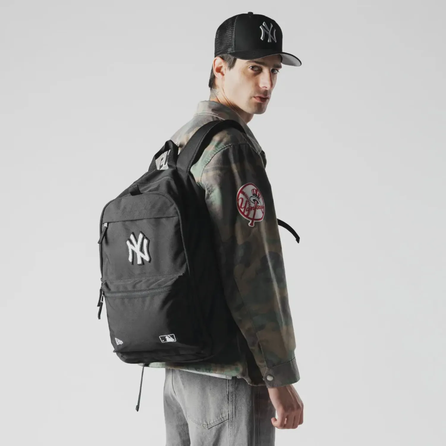 NEW ERA Mochila New Era Deportiva Unisex New York Yankees color negro | Platanitos