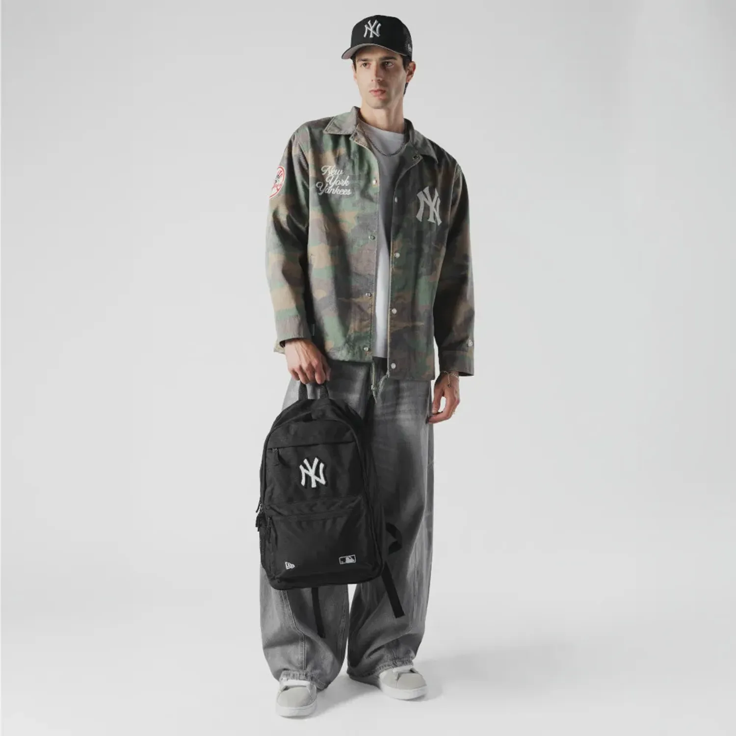 NEW ERA Mochila New Era Deportiva Unisex New York Yankees color negro | Platanitos