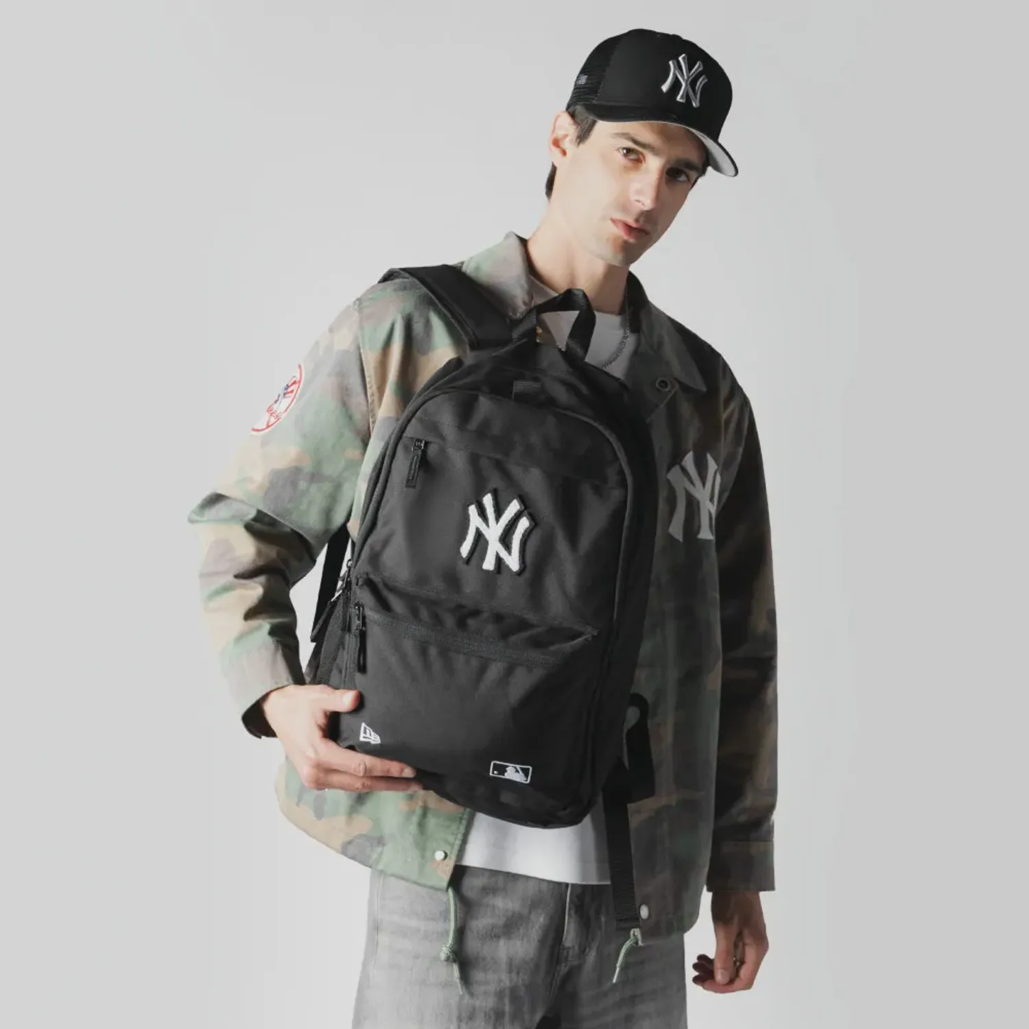 NEW ERA Mochila New Era Deportiva Unisex New York Yankees color negro | Platanitos