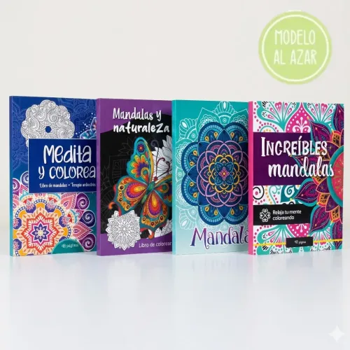 Mandalas Dgnottas Dgeditorial color varios | Platanitos