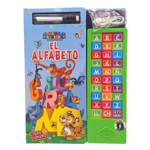 Mega Dgnottas Sonidos Magicos El Alfabeto color varios | Platanitos