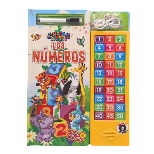 Mega Dgnottas Sonidos Magicos Los Numeros color varios | Platanitos