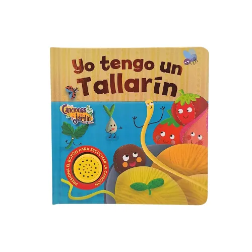 Libro Dgnottas Canciones Yo Tengo Un Tallarin color varios | Platanitos