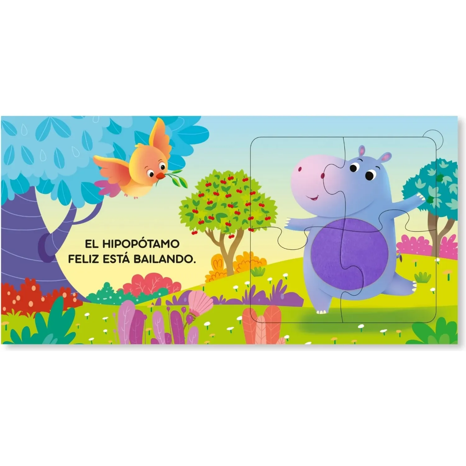 DGNOTTAS Toca Dgnottas Y Siente Puzzle Book color varios | Platanitos