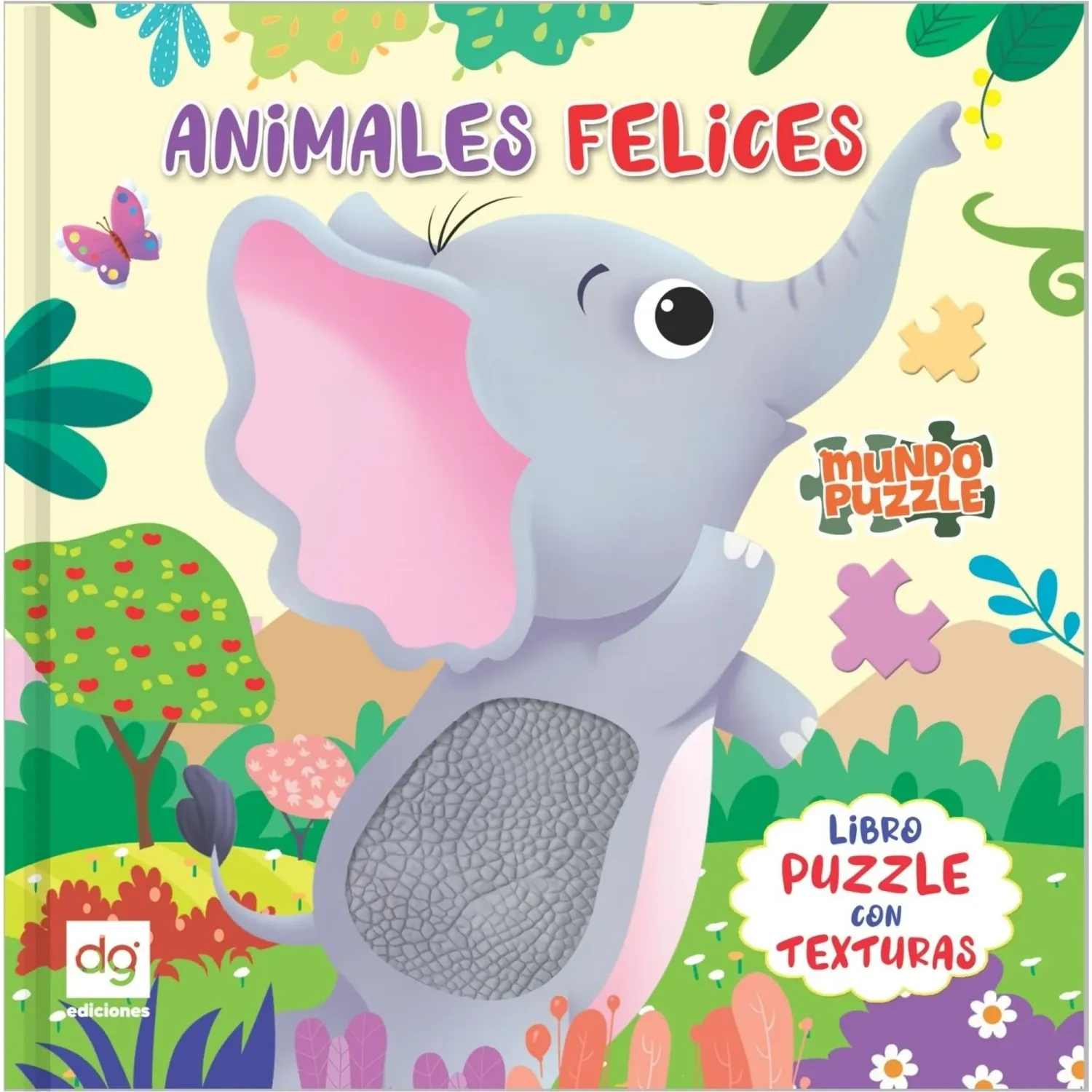 DGNOTTAS Toca Dgnottas Y Siente Puzzle Book color varios | Platanitos