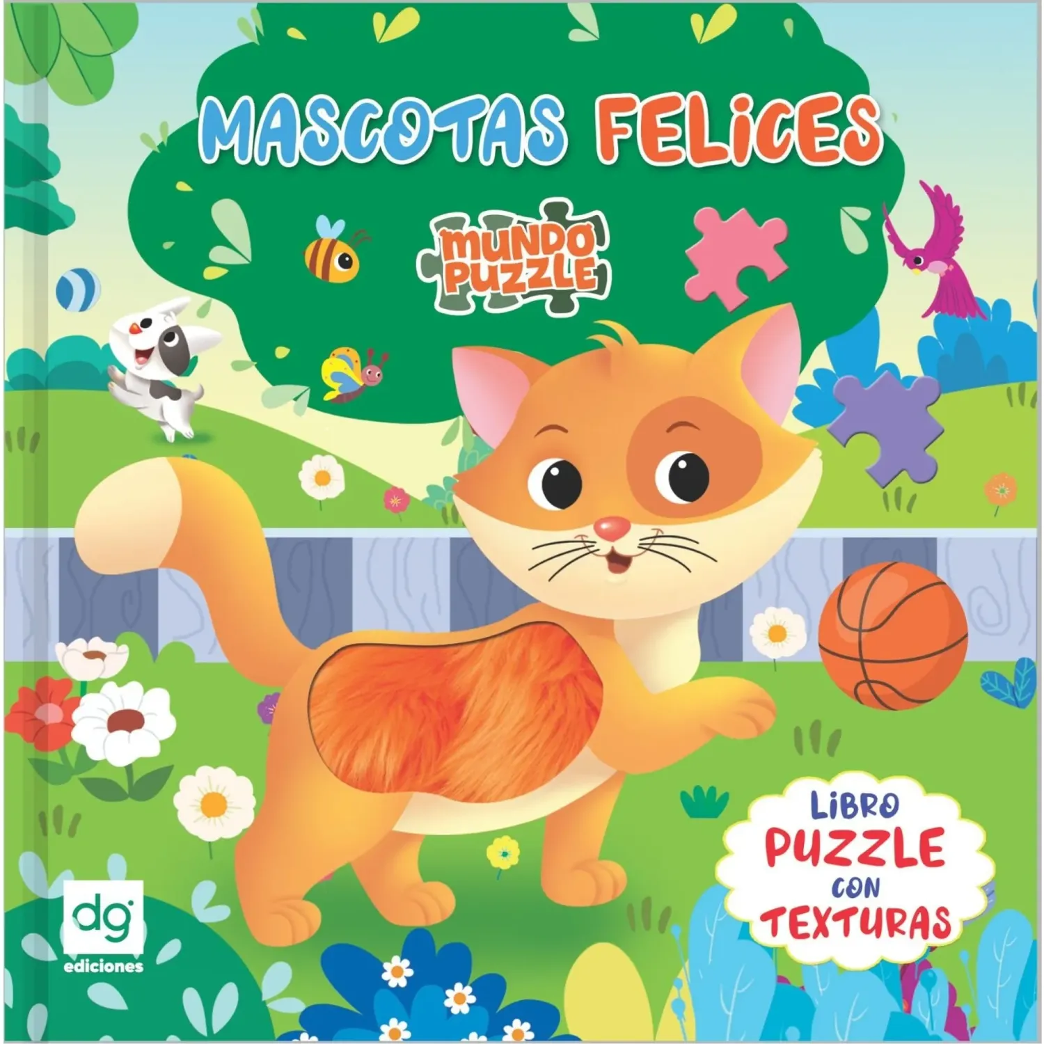 DGNOTTAS Toca Dgnottas Y Siente Puzzle Book color varios | Platanitos