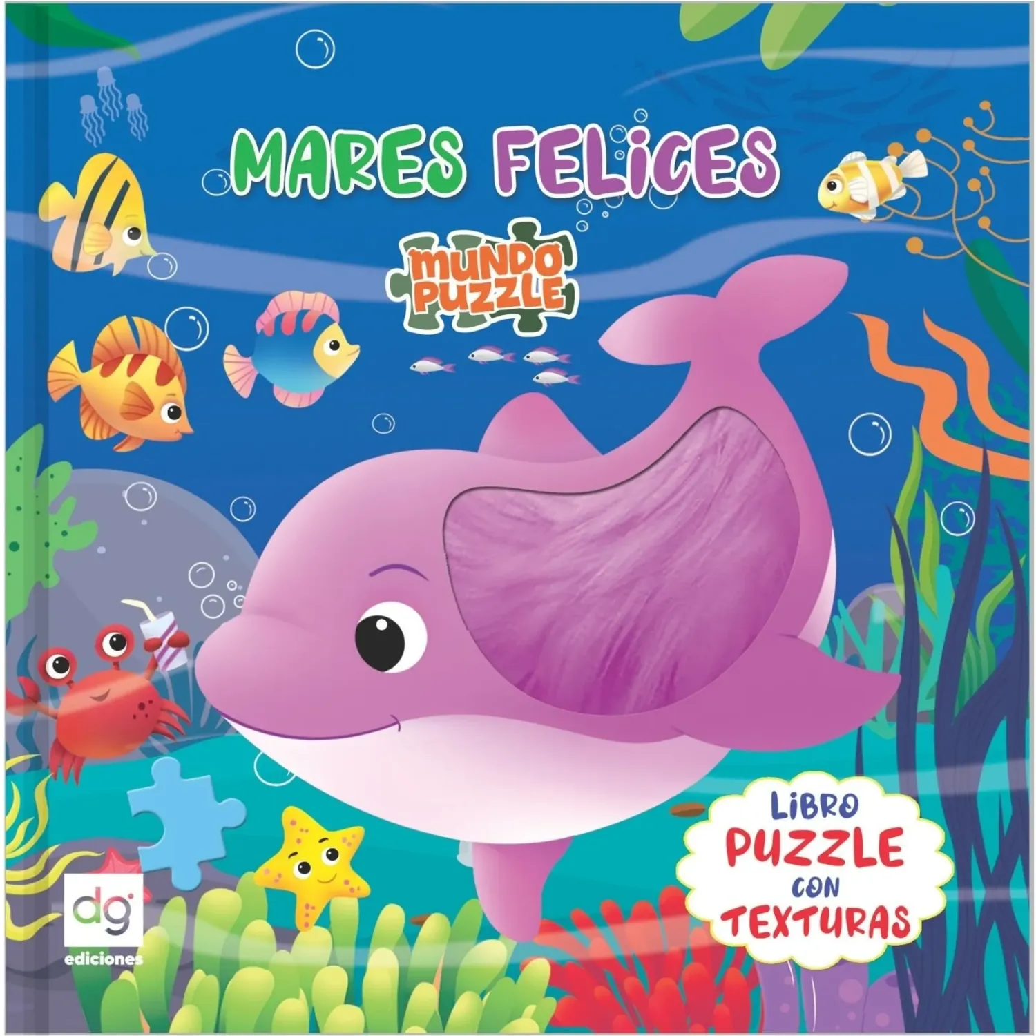 DGNOTTAS Toca Dgnottas Y Siente Puzzle Book color varios | Platanitos