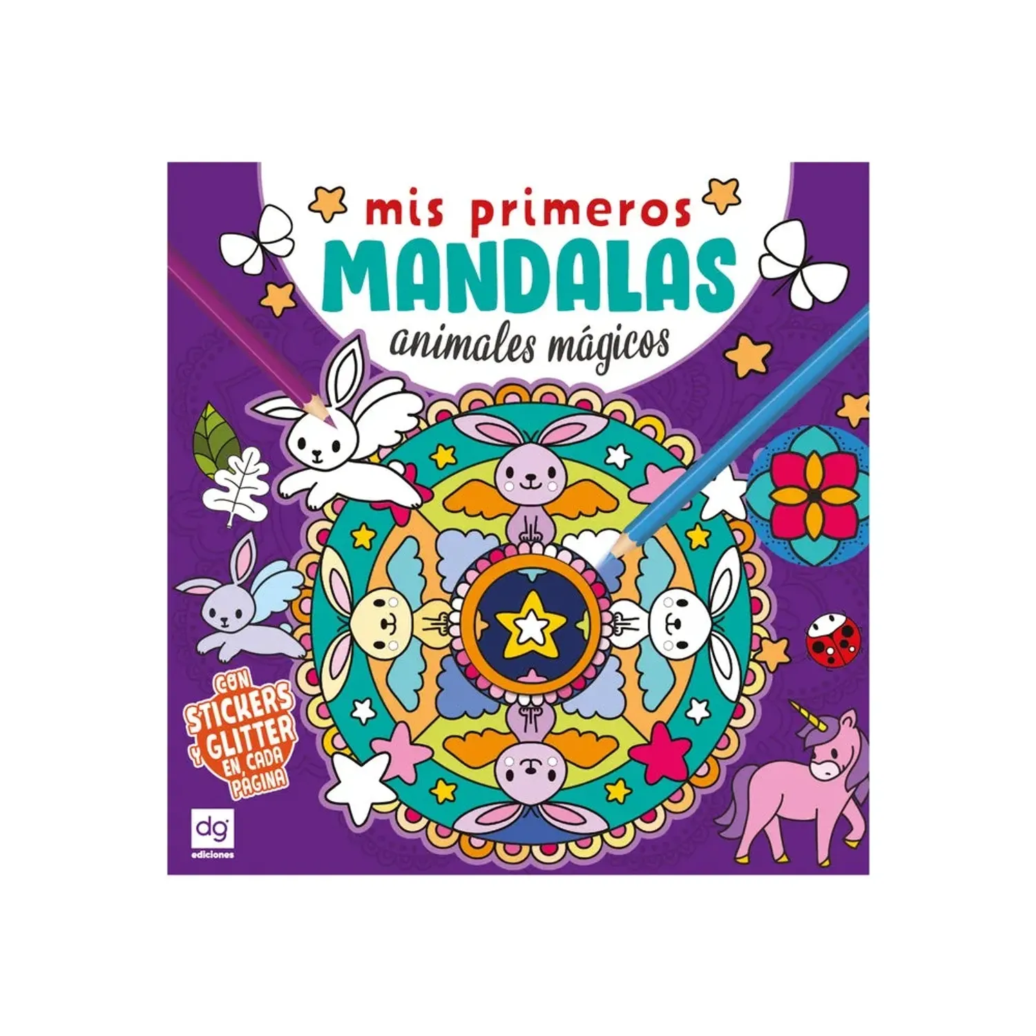 DGNOTTAS Mis Dgnottas Primeras Mandalas Animales color varios | Platanitos