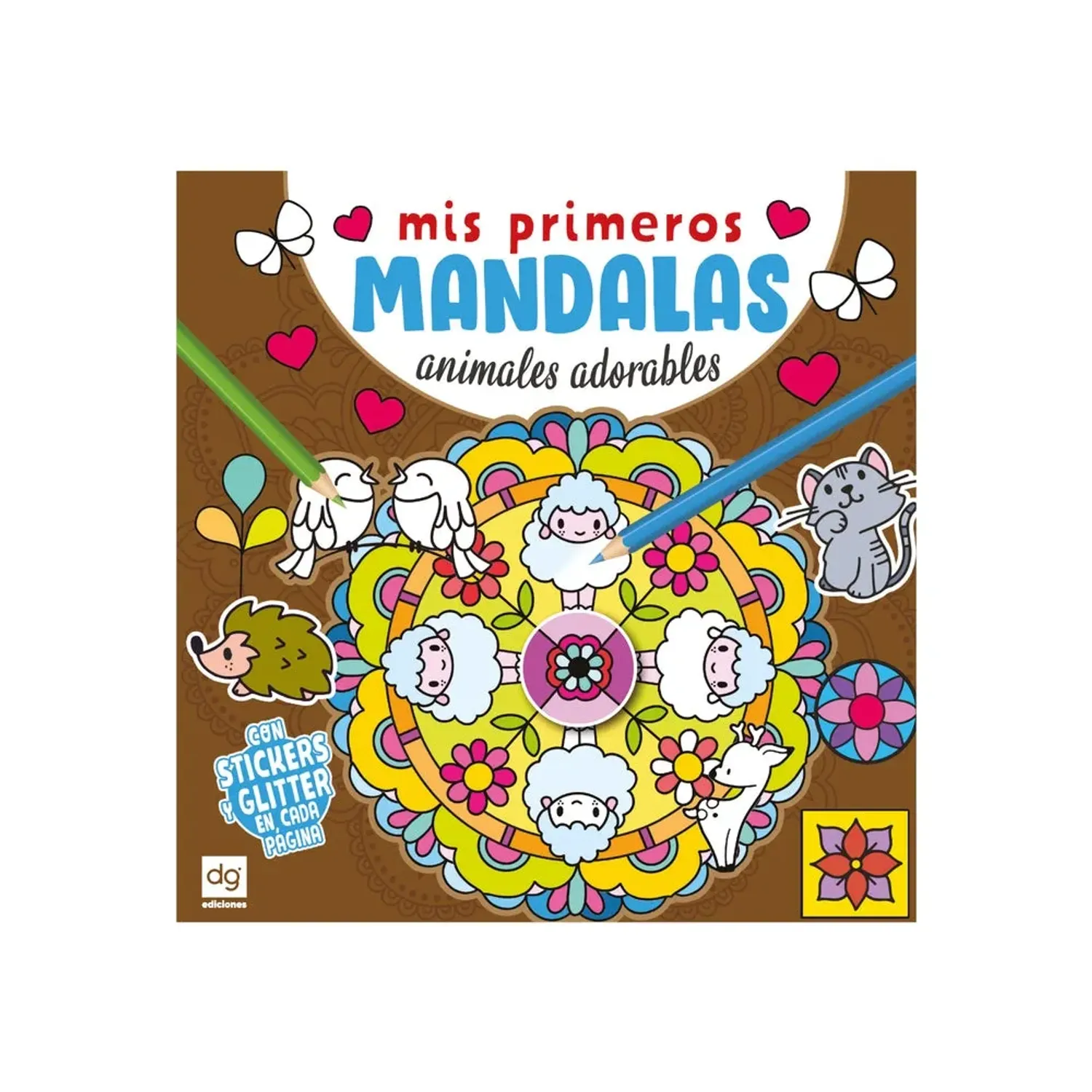 DGNOTTAS Mis Dgnottas Primeras Mandalas Animales color varios | Platanitos