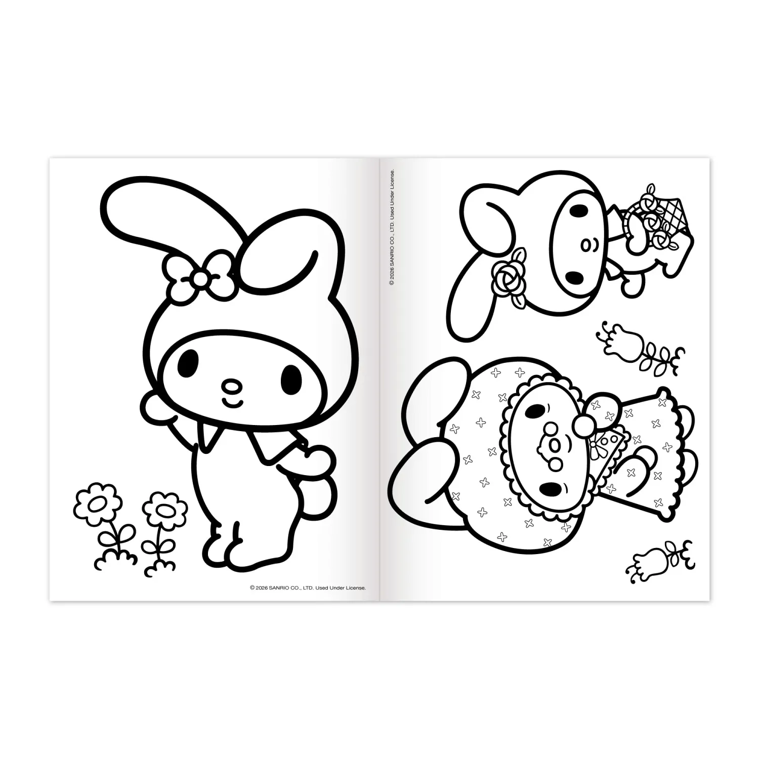 Pinta Dgnottas Y Diviertete My Melody color varios | Platanitos
