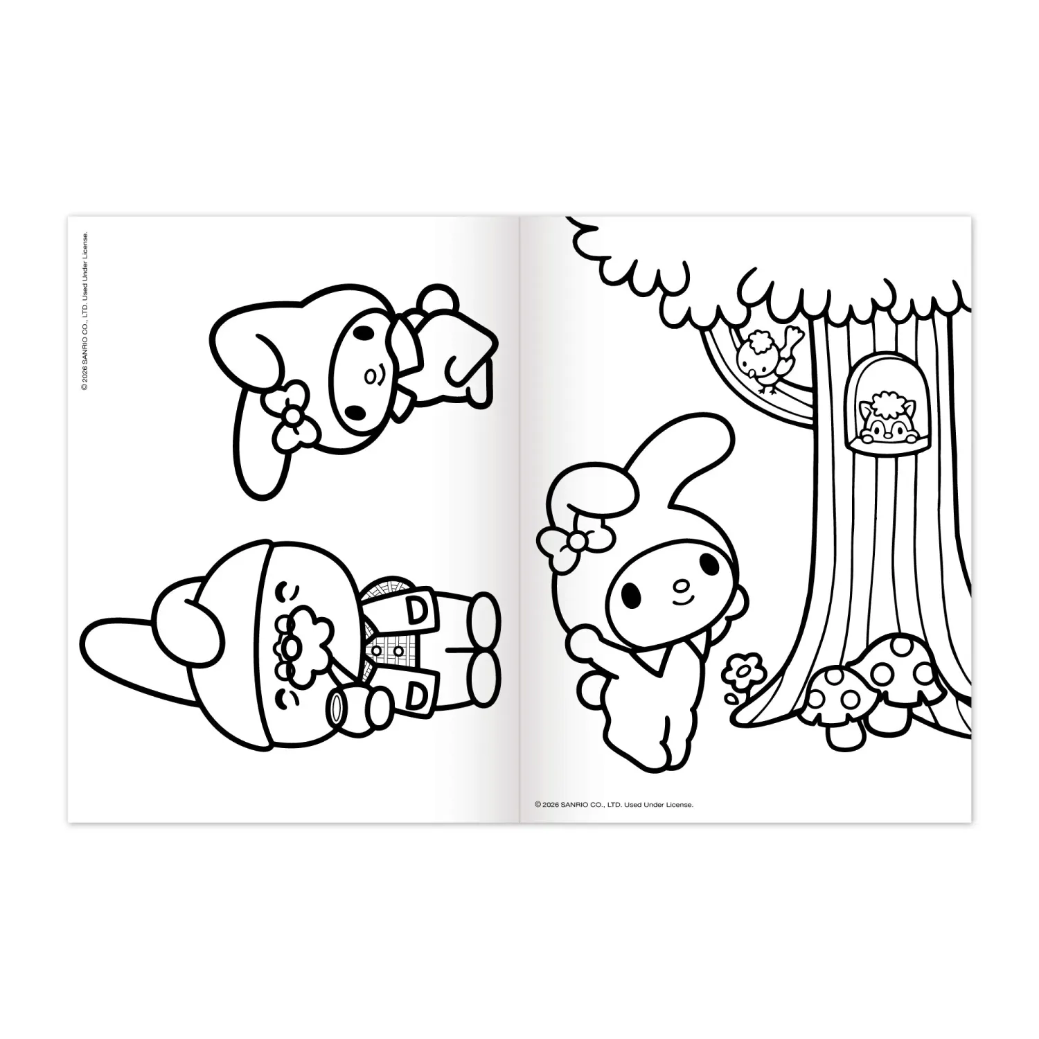Pinta Dgnottas Y Diviertete My Melody color varios | Platanitos