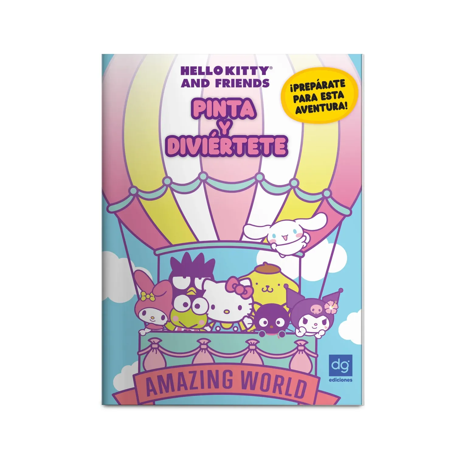 Pinta Dgnottas Y Diviertete Hello Kitty & Friends color varios | Platanitos