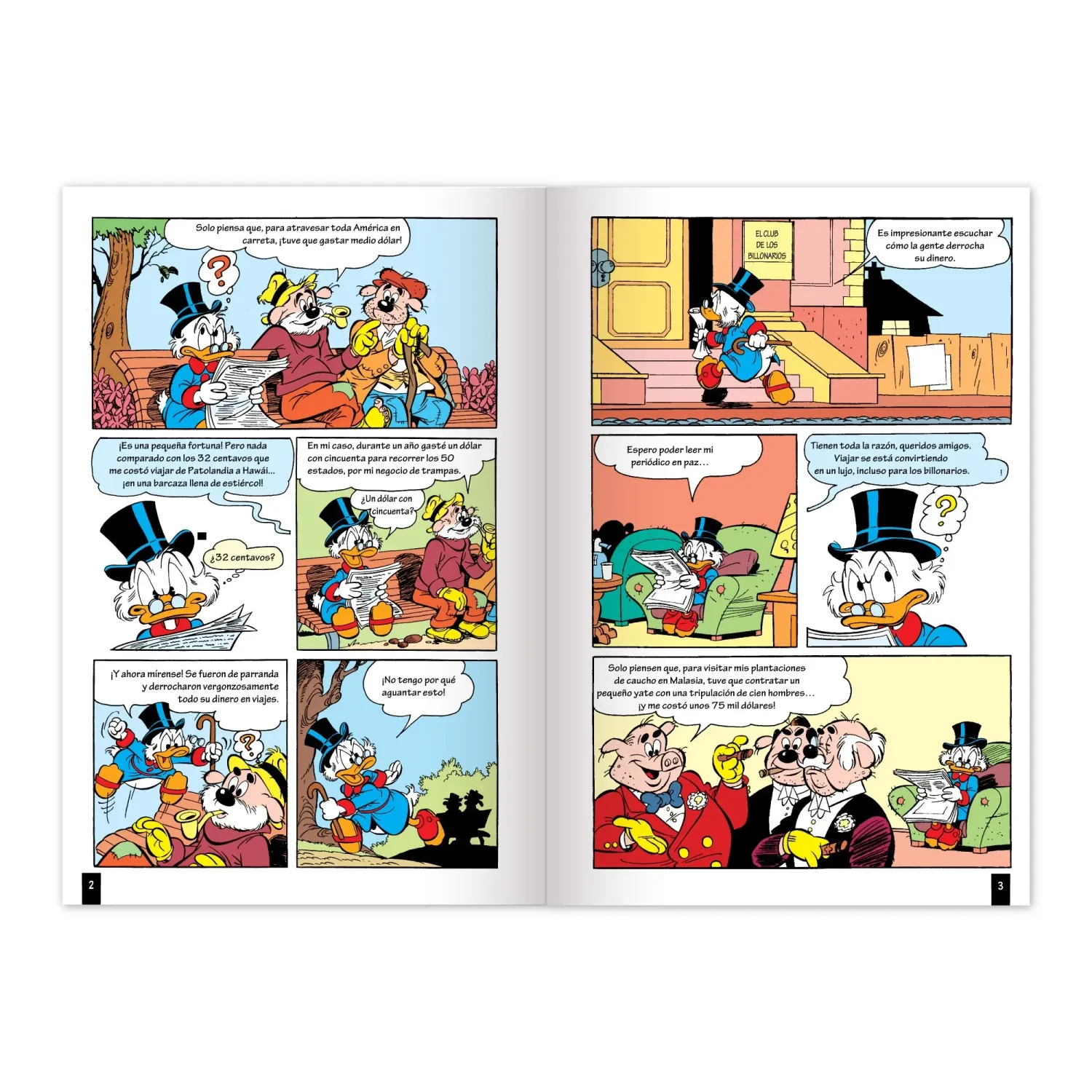 DGNOTTAS Comics Dgnottas Donald En La Vuelta Al Mundo En Ocho Dias color varios | Platanitos