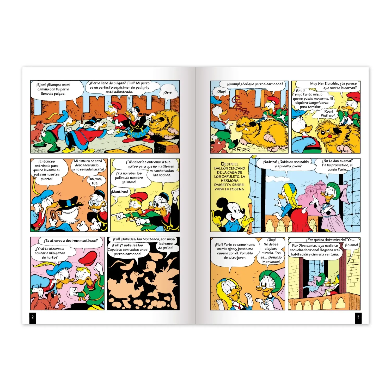 Comics Dgnottas La Historia De Amor De Donaldo Y Daisetta Goofy Y Cle color varios | Platanitos