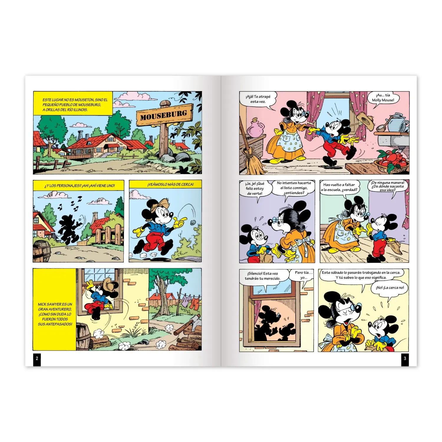 DGNOTTAS Comics Dgnottas Las Aventuras De Mick Sawyer color varios | Platanitos