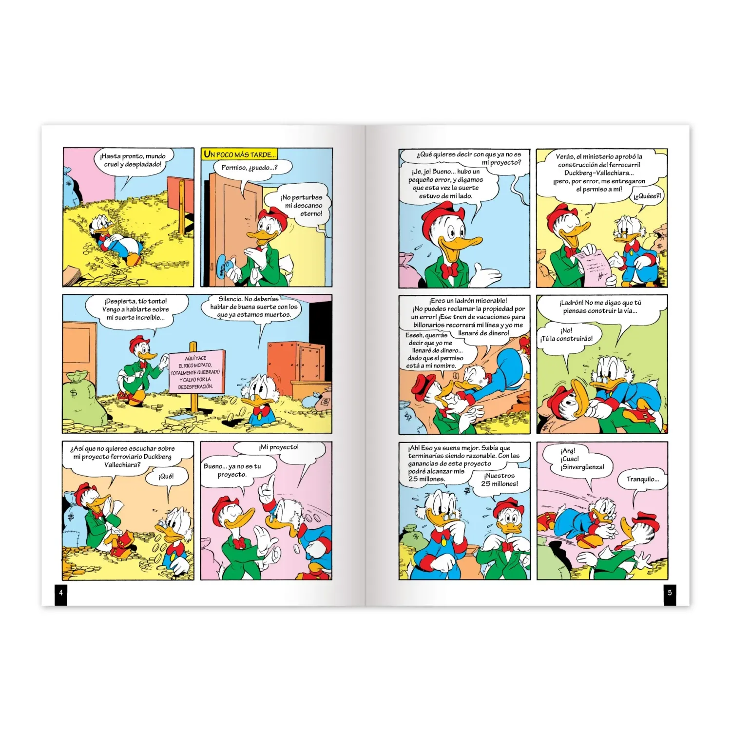 Comics Dgnottas Donald Y El Conde De Montecristo color varios | Platanitos