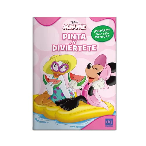 Pinta Dgnottas Y Diviertete Minnie Mouse color varios | Platanitos