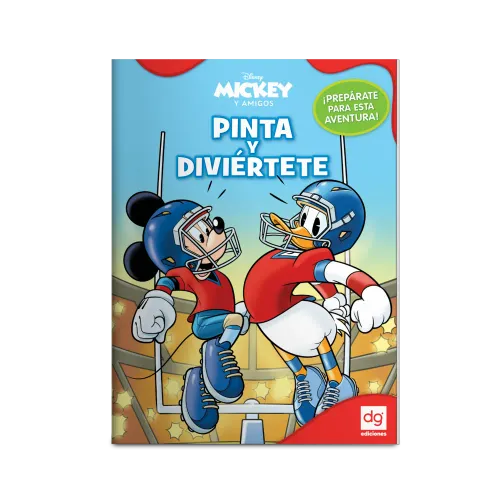 Pinta Dgnottas Y Diviertete Mickey Mouse color varios | Platanitos
