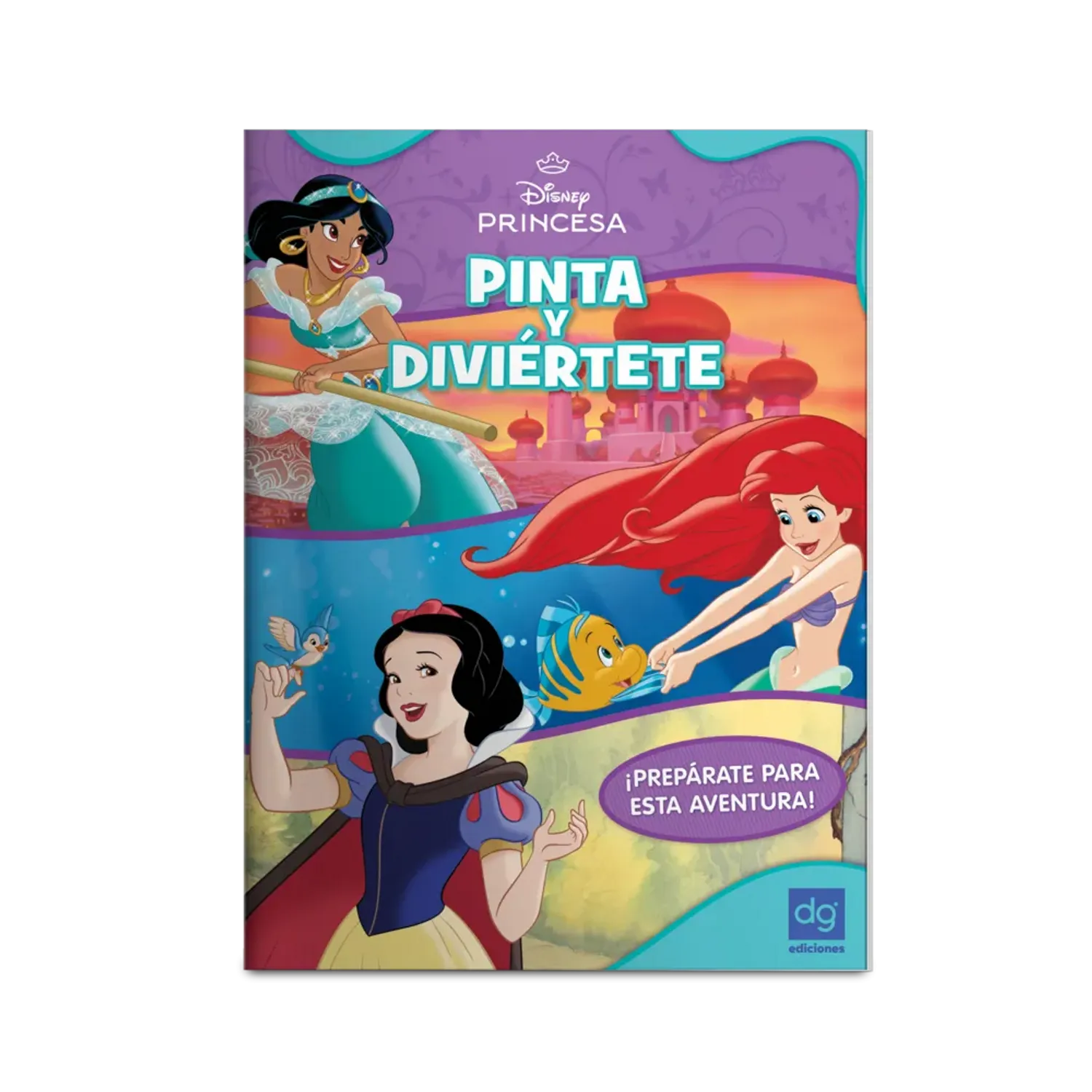 DGNOTTAS Pinta Dgnottas Y Diviertete Princesas color varios | Platanitos