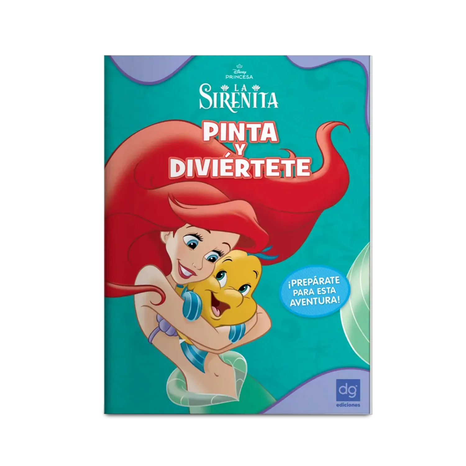 Pinta Dgnottas Y Diviertete La Sirenita color varios | Platanitos