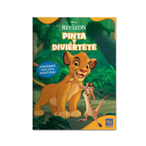 Pinta Dgnottas Y Diviertete El Rey Leon color varios | Platanitos