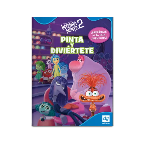 Pinta Dgnottas Y Diviertete Intensamente color varios | Platanitos