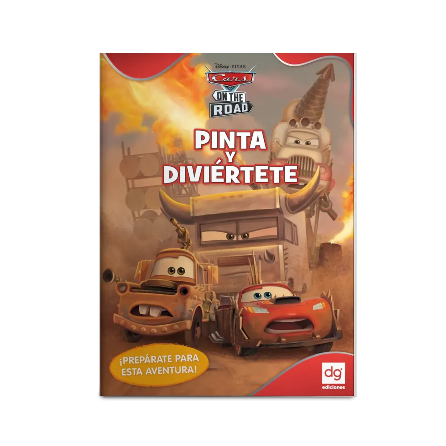 Pinta Dgnottas Y Diviertete Cars color varios | Platanitos