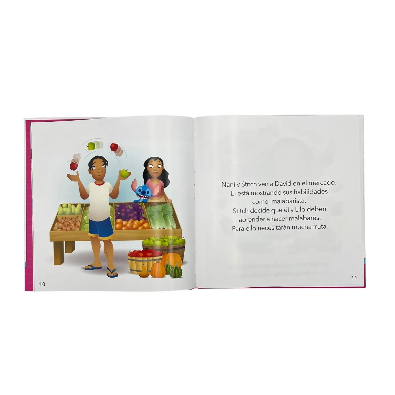Mis Dgnottas Primeros Cuentos Stitch Come Saludable color varios | Platanitos