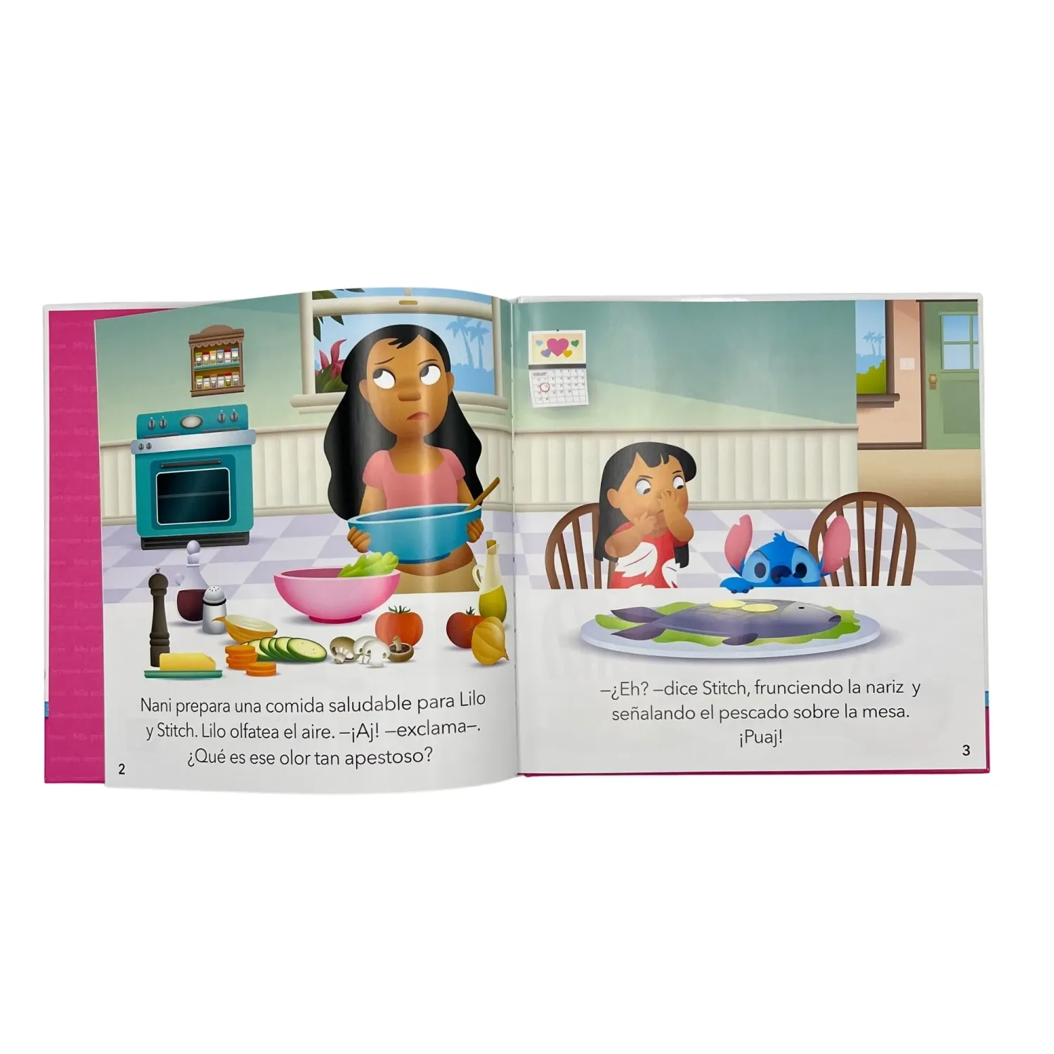 Mis Dgnottas Primeros Cuentos Stitch Come Saludable color varios | Platanitos