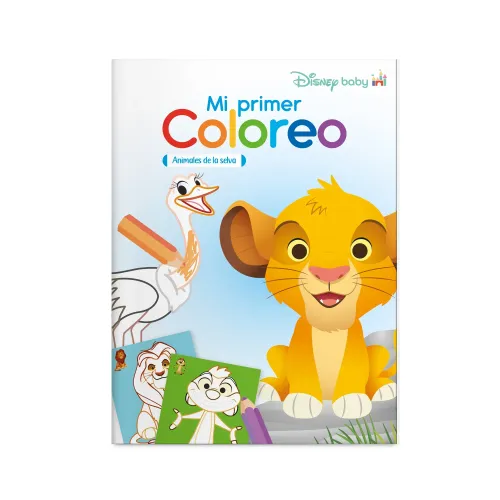 Mi Dgnottas Primer Coloreo El Rey Leon color varios | Platanitos