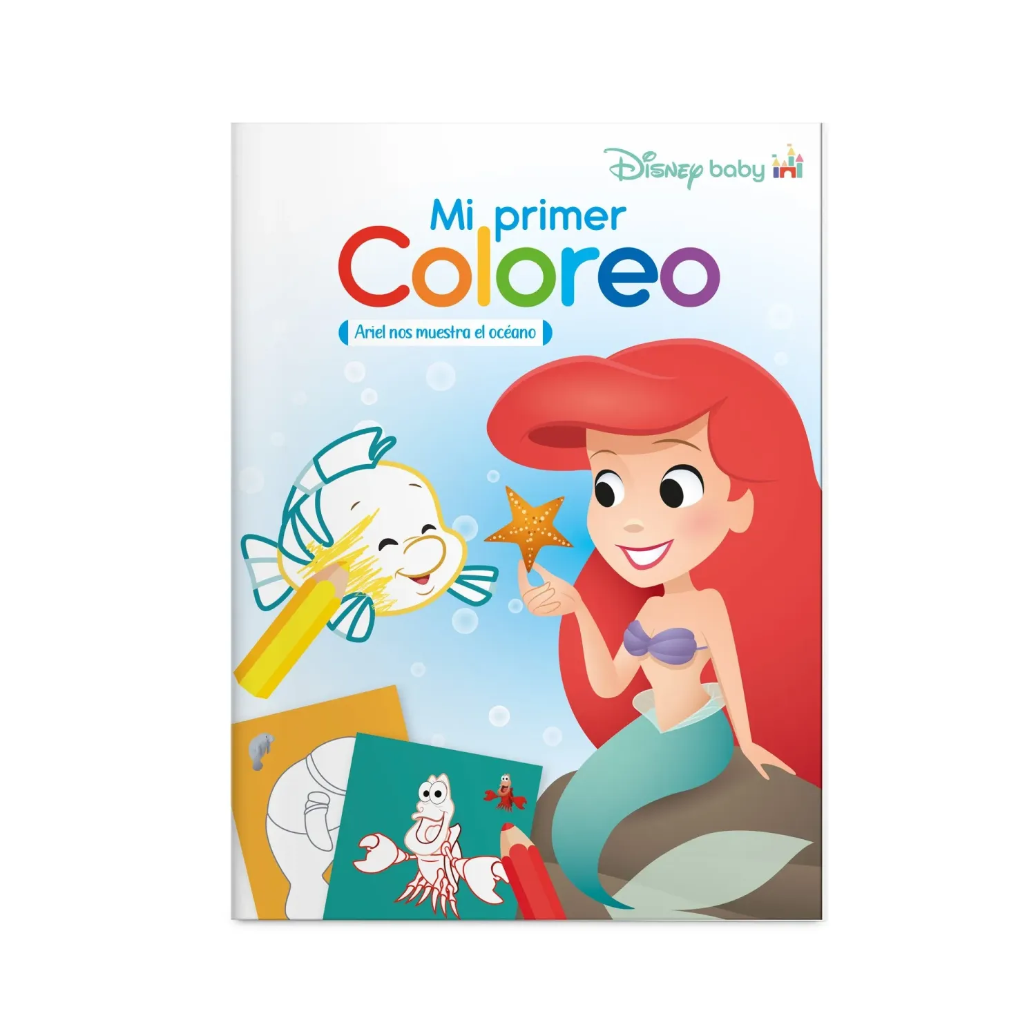 DGNOTTAS Mi Dgnottas Primer Coloreo La Sirenita color varios | Platanitos
