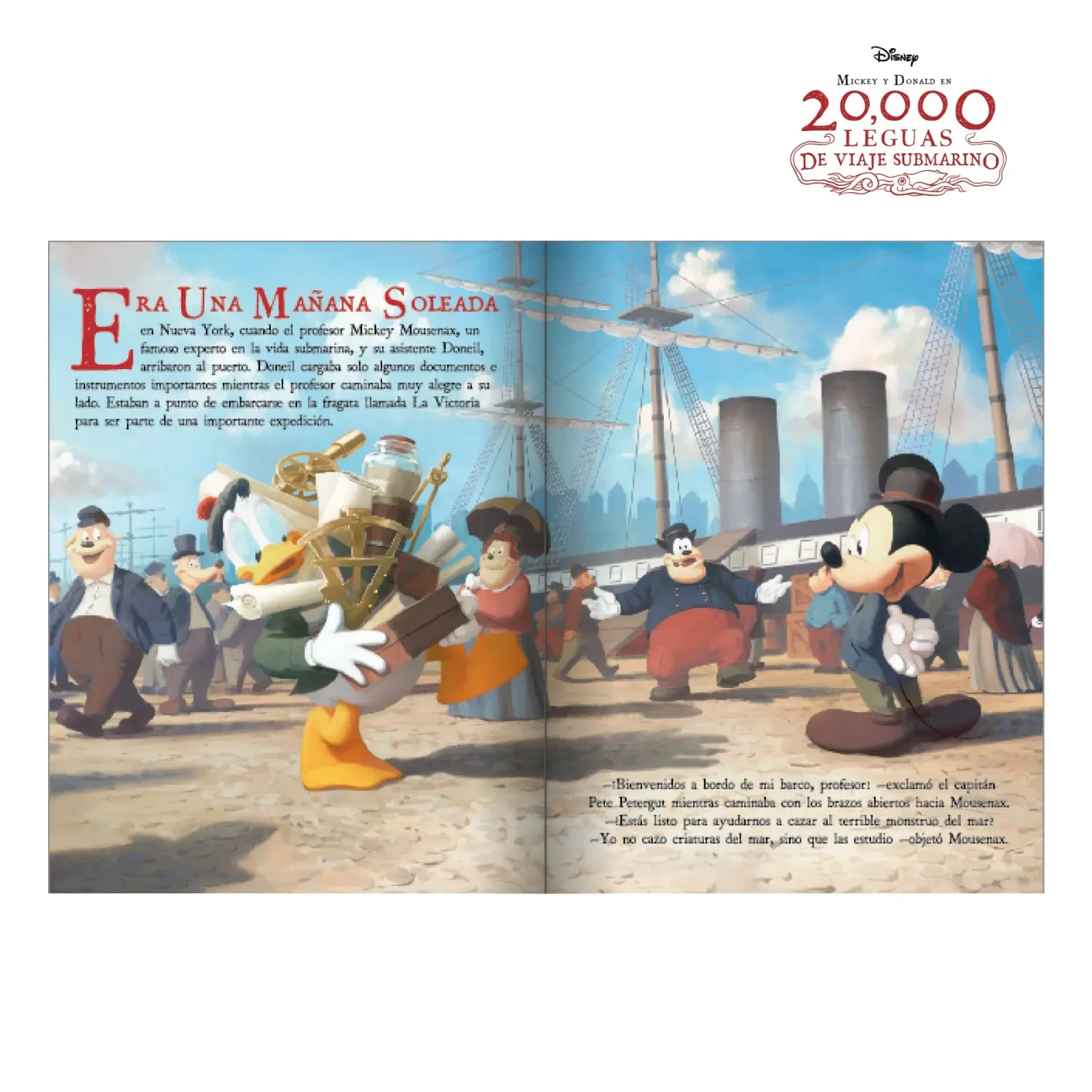 DGNOTTAS Historias Dgnottas Clasicas 2000 Leguas Viaje Submarino color varios | Platanitos