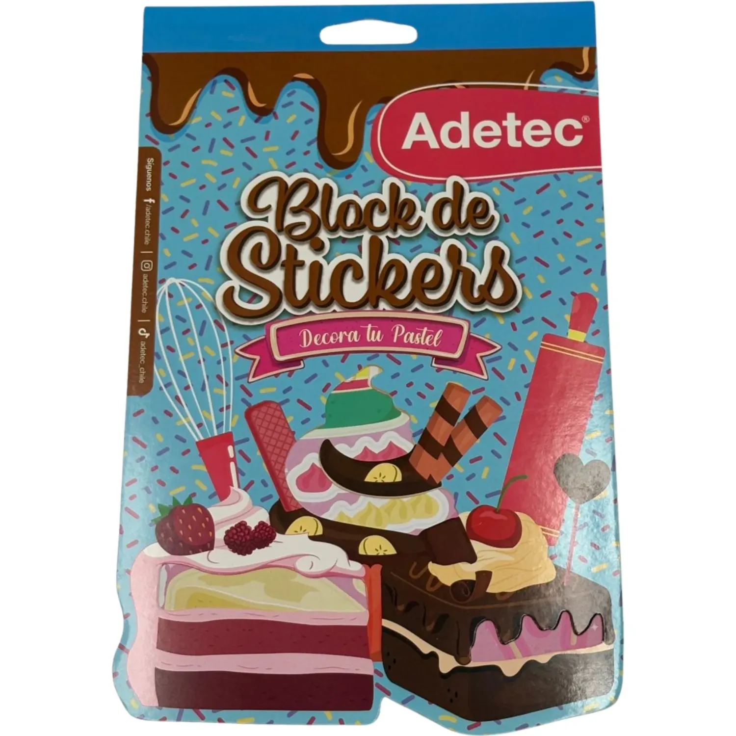 DGNOTTAS Block Dgnottas Stickers Aromas Pasteles Adetec color varios | Platanitos
