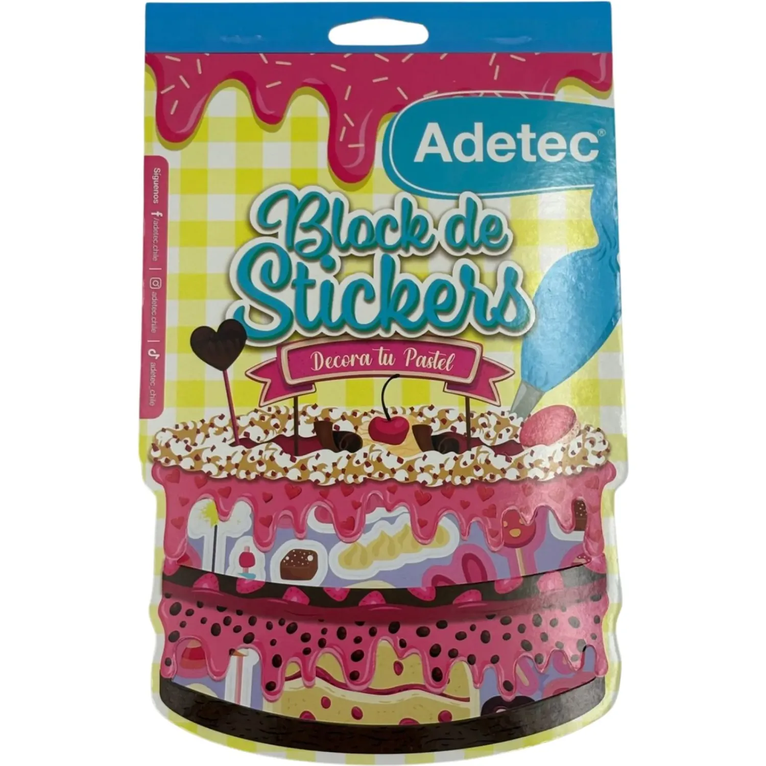 DGNOTTAS Block Dgnottas Stickers Aromas Pasteles Adetec color varios | Platanitos