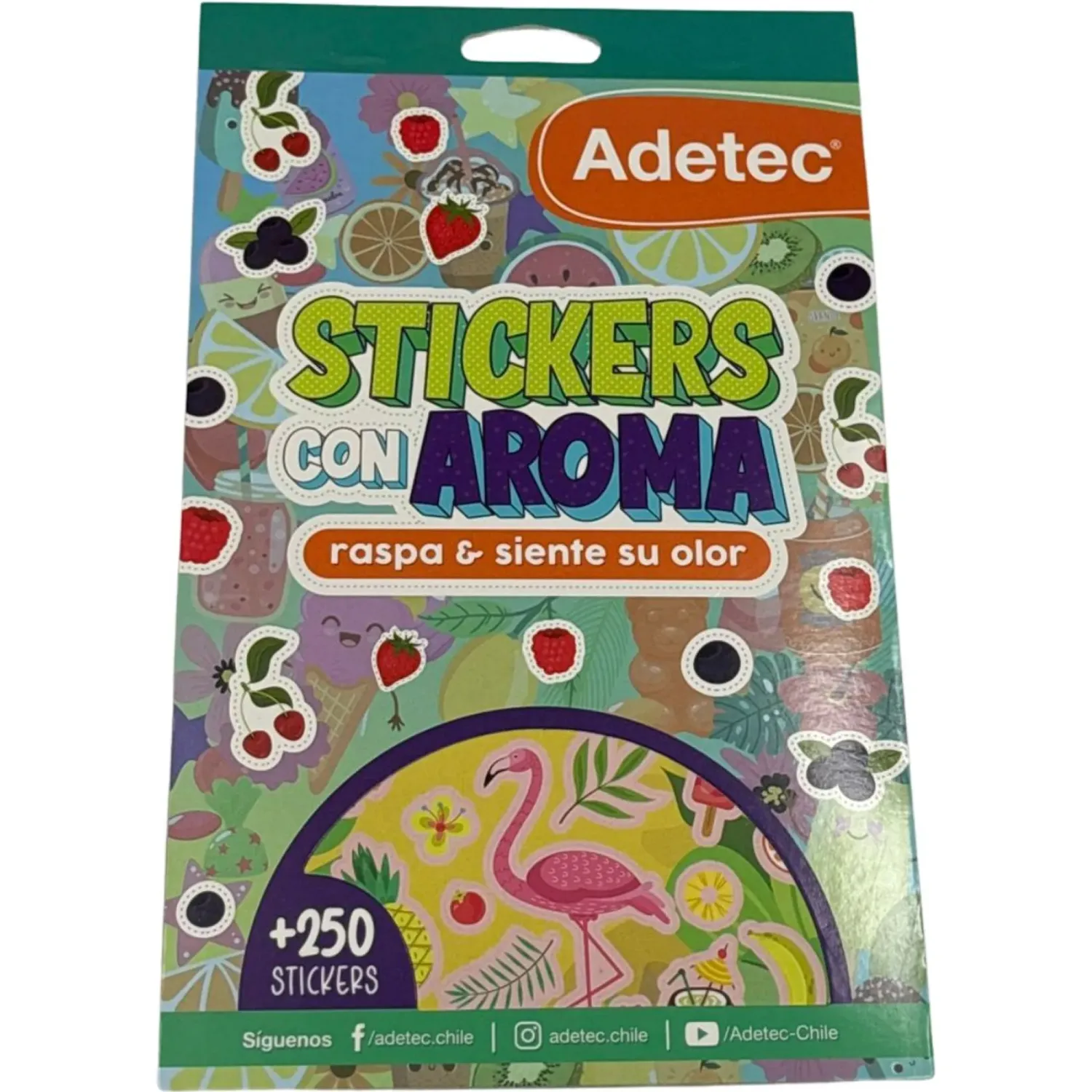 DGNOTTAS Block Dgnottas Stickers Aromas Adetec color varios | Platanitos