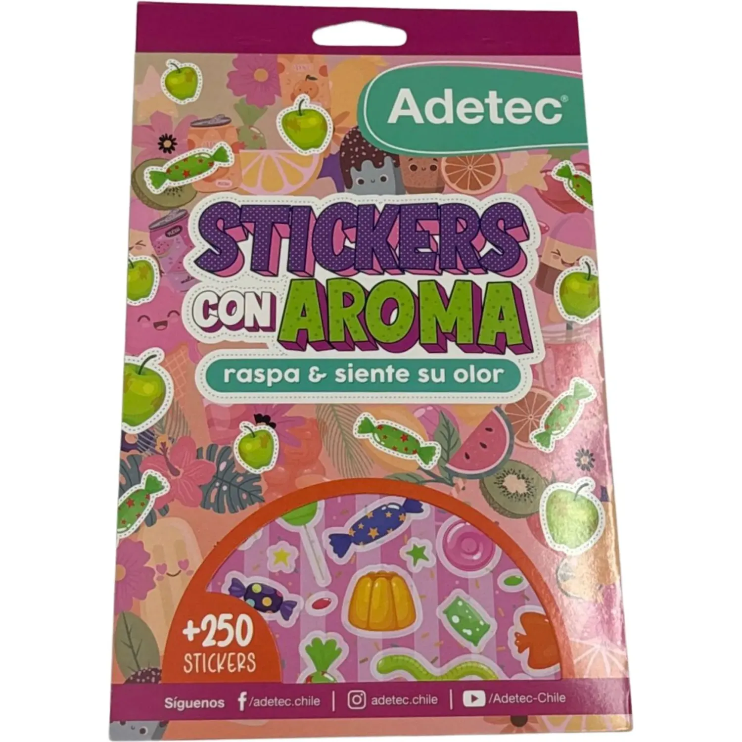 DGNOTTAS Block Dgnottas Stickers Aromas Adetec color varios | Platanitos