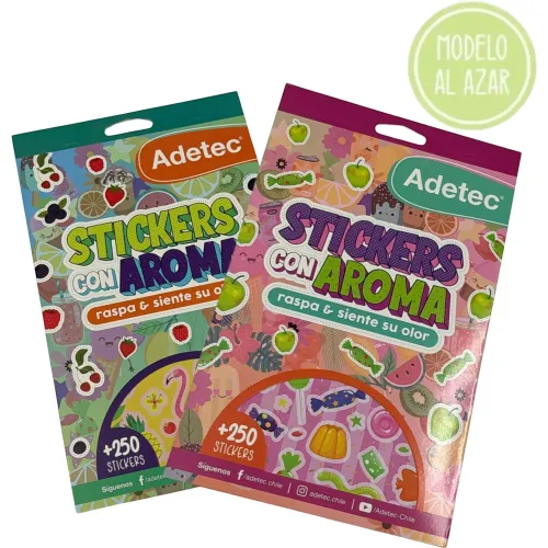 DGNOTTAS Block Stickers Aromas Adetec